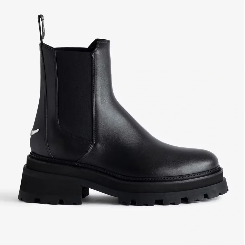 $498 Zadig & Voltaire Ride Chelsea Boots NIB SIZE 36 - Picture 5 of 10